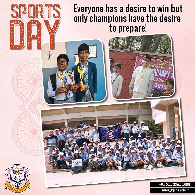 Bhai Joga Singh Public School organized the Sports day